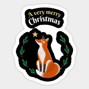 Very Merry Christmas Sticker